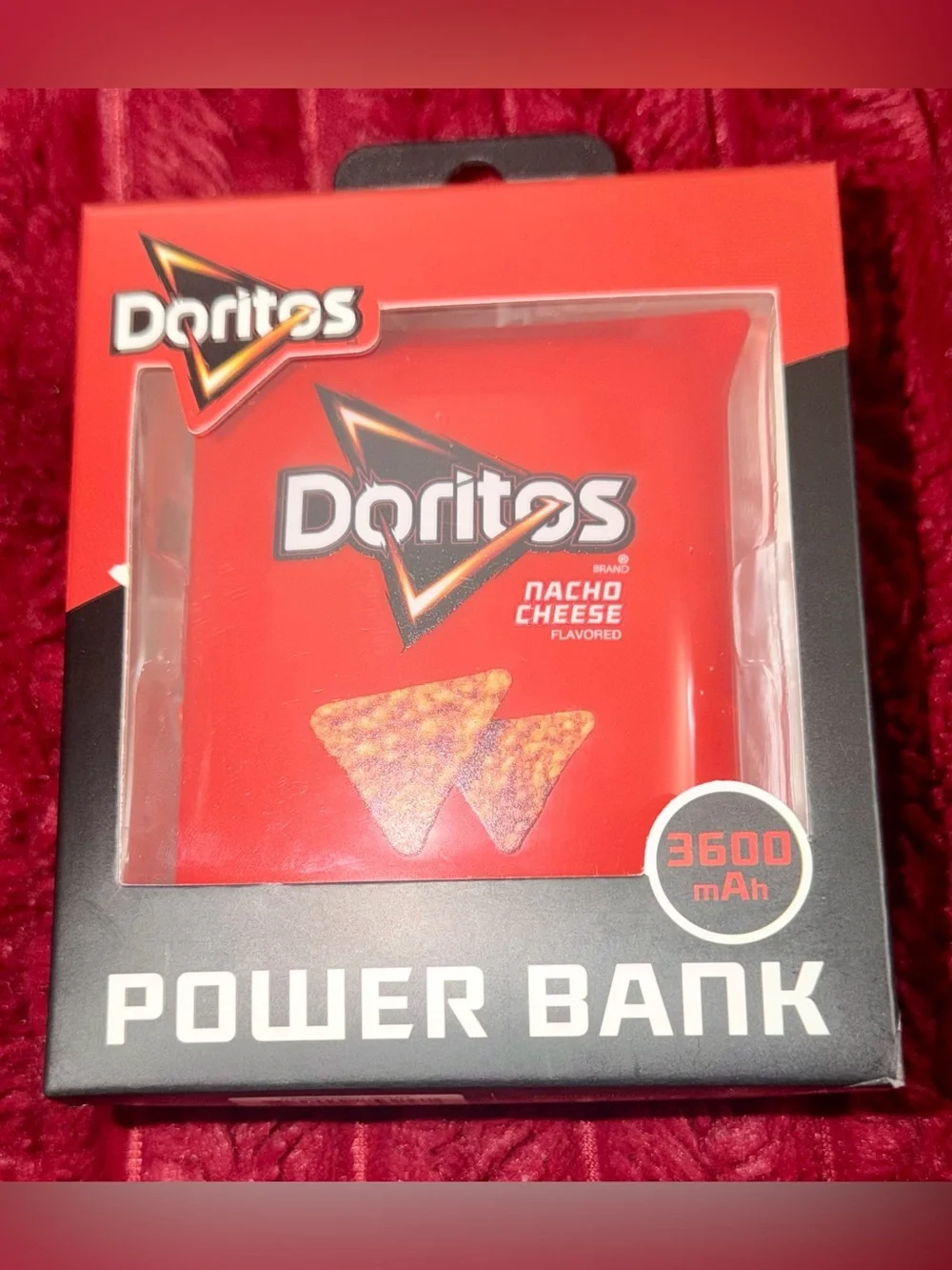 Doritos Red Nacho Cheese 3600mAh Power Bank Charger